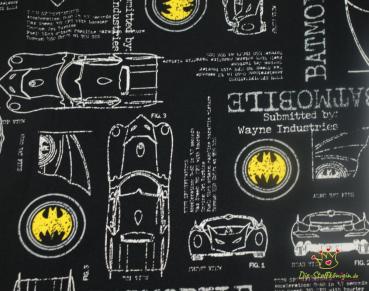 Baumwoll Jersey Digital Batman